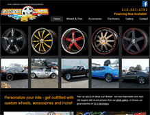 Tablet Screenshot of baninsauto.com